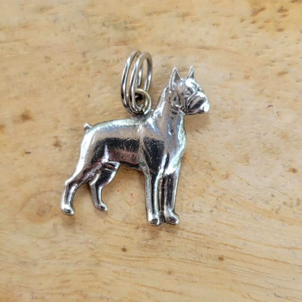 Vintage Boxer Charm